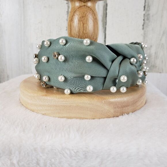 Embellished Top Knot Headband - Picture 3 of 3
